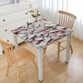 thumbnail image 1 of BANET Vinyl Tablecloth Tablecloths, Square Heavy Duty Rectangle Table Covers, Large Oilcloth PVC Fabric for Outdoor, Kitchen, Picnic White, 1 of 7