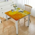 thumbnail image 1 of BANET  Wine Theme Square Tablecloth,Stain Wrinkle Resistant Reusable Washable Print Square Table Cover,for Family Kitchen Gatherings Dining Dinner Decor (Orange Black Red) white, 1 of 8