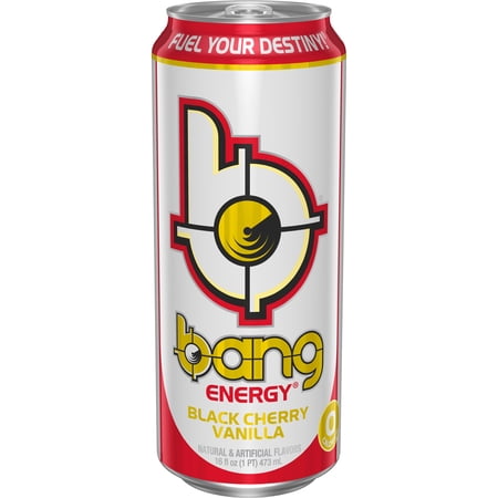 Bang Energy Black Cherry Vanilla Sugar Free Energy Drink 16 fl oz Can