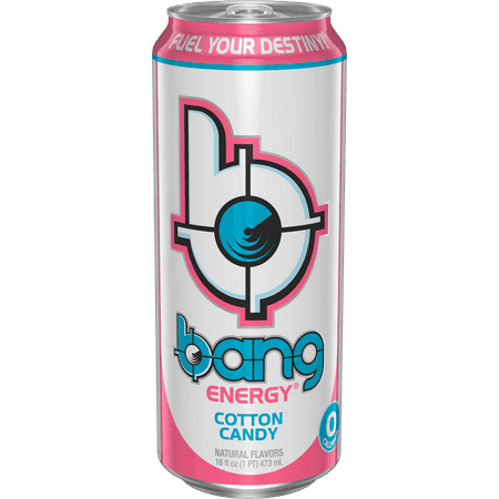 BANG Energy Drink, Cotton Candy, 16 fl oz, Can