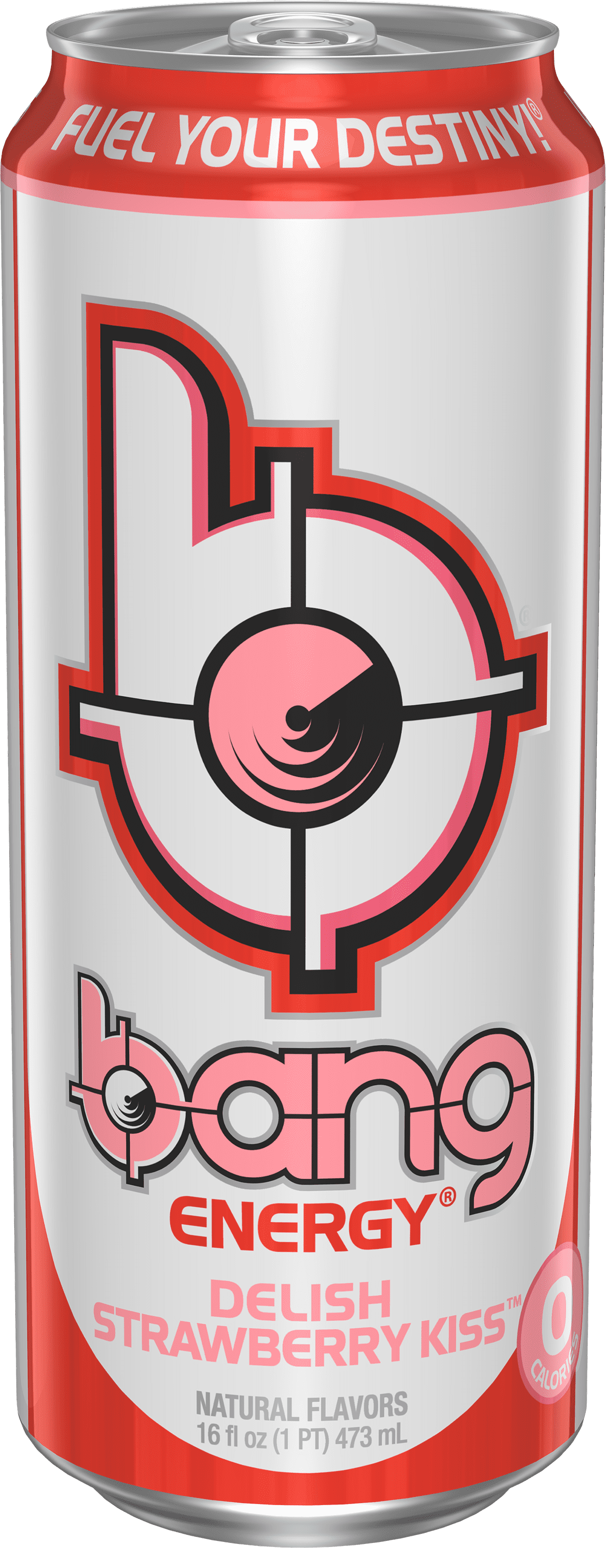 BANG Energy Drink, Delish Strawberry Kiss, 16 fl oz, Can