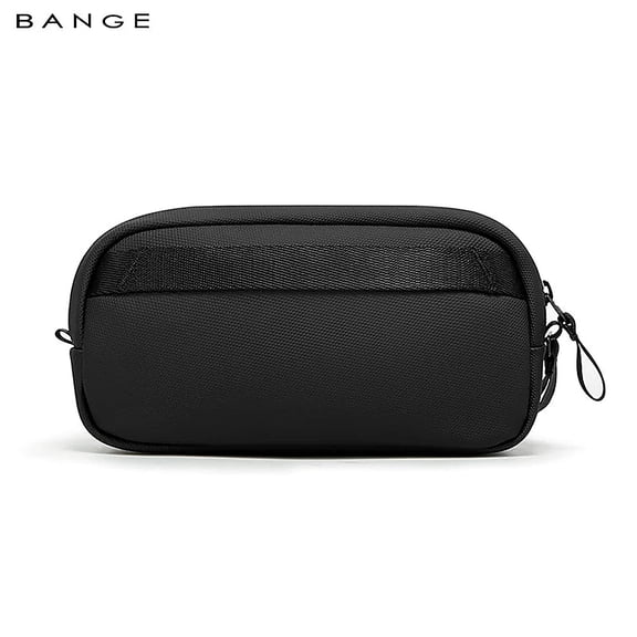 BANGE 3066 Water-Resistant Compact Travel Cable Organizer Pouch, Black