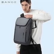 BANGE Unisex Aerox 2517 Expandable TSA Flat-Open 17 in Laptop Travel Backpack, Black
