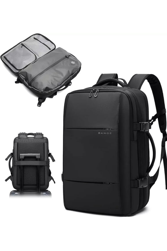 Airback Anti-Theft Expandable Travel Backpack with Vacuum Compression