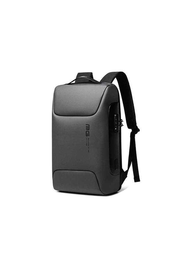 BANGE Medium Size Multi Functional Water Proof Anti Theft 15.6 Inch Laptop Backpack (Grey)
