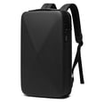 BANGE Multifunctional Hard Shell Water Resistant Business Travel Laptop ...