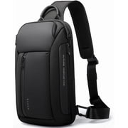 BANGE Waterproof Mens Sling Bag, Large Capacity Crossbody Backpack Durable