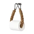 thumbnail image 1 of BANGSAUR Nautical Rope Toilet Paper Holder,Rustic Tissue Rolls Paper Holder Wall Mounted For Bathroom, 1 of 6
