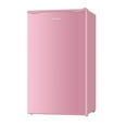 thumbnail image 1 of BANGSON 3.2 Cu.Ft Mini Fridge with Freezer, Small Refrigerator with Adjustable Door - 5-Temp Control, Energy Efficient, Low Noise for Bedroom, Dorm, Office, Pink, 1 of 6