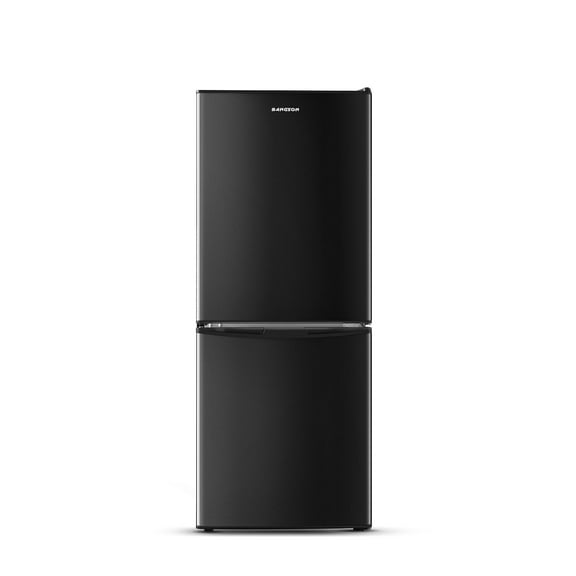 BANGSON 4.0 Cu.ft Small Refrigerator with Freezer,2 Door, Small Fridge with Freezer with Bottom Freezer,Black