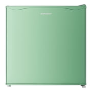 Bangson 1.7 Cu.Ft Compact Refrigerator with Freezer, Energy Saving Low Noise Mini Fridge, Single Door Small Fridge for Office Dorm Bedroom, Green