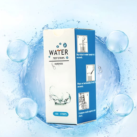 BANIRO 2026 New Hard Water Test Water Hardness Test Strips Water Hardness Test Kit Water Testing Kit for Home Drinking Well Spa Swimming Pool Softener Dishwasher & More
