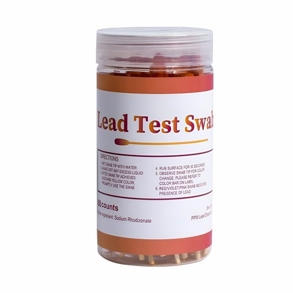 BANIRO 2026 New Lead Testing Swabs 60 Second Result Instant Lead Test for Painted Metal for Home Inspection,Diy Test,Renovation,Safety Check,Household Use