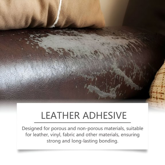 BANIRO 2026 New Leather Glue Fabric Glue,Permanent Leather Glue Adhesive,Washable Clear Clothing Glue,Clear Leather Repair Glue for Jackets,Purses,Handbags,Sofa,Furniture,Car Seat,Shoes