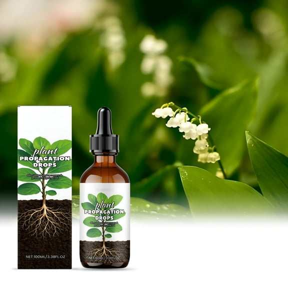 BANIRO 2026 New Plant Propagation Drops 100Ml,Rooting Hormone Solution for Cuttings,Seeds,And Transplants,Promotes Strong Root Development for Garden, Greenhouse, Balcony, Indoor Plants