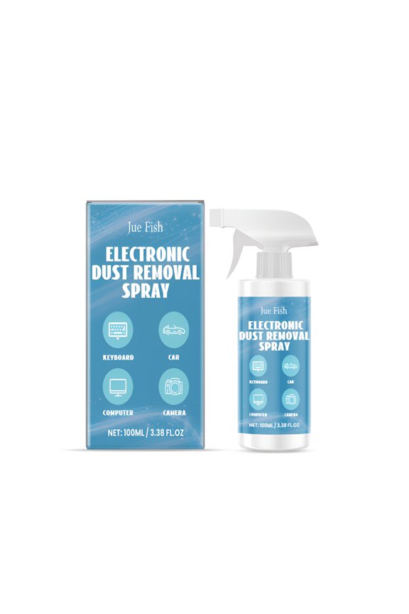 2026 New Powerful Keyboard Cleaner Spray for Electronics and Gadgets Multi-Purpose Dust Removal 3.4 Fl Oz Convenient to Use Effective Cleaning Solution for Home and Office Devices