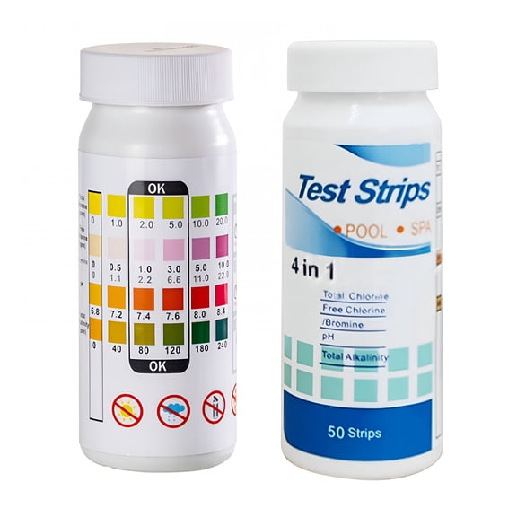 BANIRO 2026 New 4-Way Ph Accurate Test Strips 50 Strips Ph Test Strips for Women for Home,Travel,Clinic,Personal Care