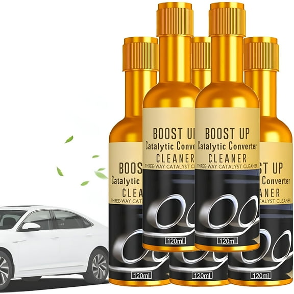 BANIRO Catalytic Cleaner, Boost up Catalytic System Cleaner, Fuel & Exhaust System Cleaner, Catalytic Converter Cleaning Solution, Engine Carbon Cleaner for Performance Optimization(2PCS)