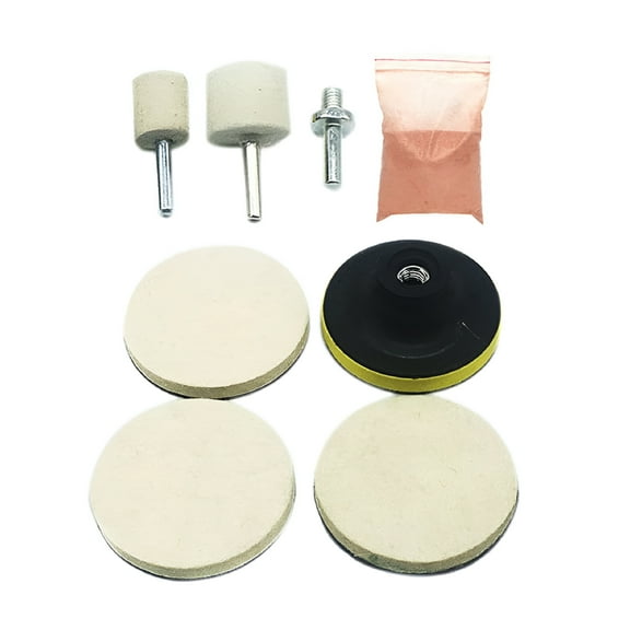 BANIRO Cerium Oxide Powder Watch Glass Screen Windows Polishing Cleaning Scratch Removal Polishing Backing Pad