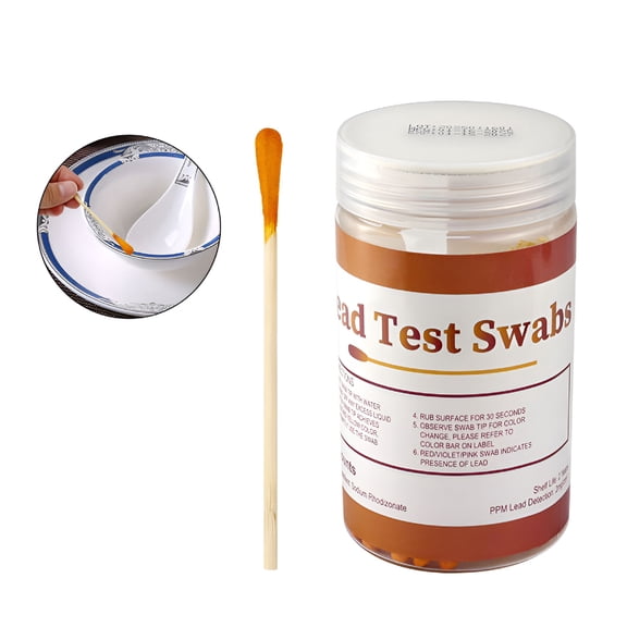 BANIRO Lead Test Kit Test Lead Testing Strips For Painted Surfaces Ceramics Dishes Metal Wood Test for Home Inspection,Old Furniture,Toy Safety,DIY Renovation