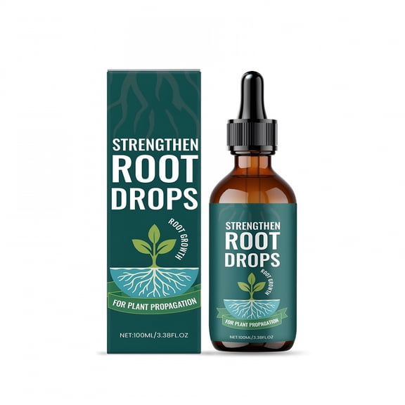 BANIRO Liquid Rooting Hormone Drops, 100ml Plant Root Stimulator for Cuttings, Houseplant Fertilizer for Fast Growth in Water, Soil, and Moss for Pothos and Monstera