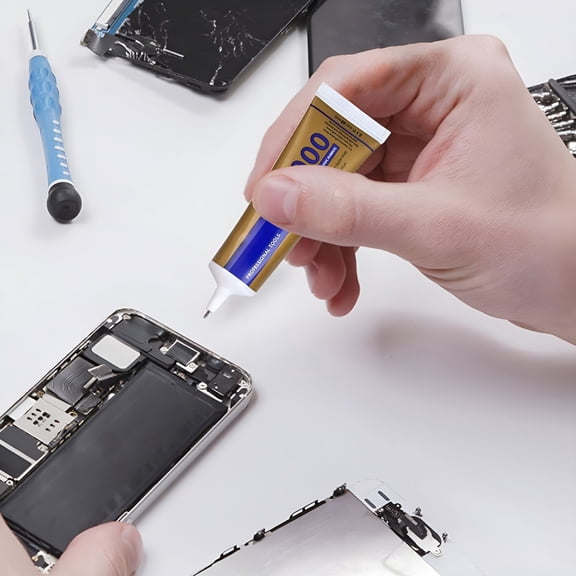 BANIRO Non-Toxic Multi-Surface Glue that Bonds Most Anything! Use as Wood Glue or for Crafts,Glass,Ceramics,Mosaic,Fabric,Tile,Porcelain,Pottery,Stone,Jewelry,Furniture & More. 2.1oz / 60ml