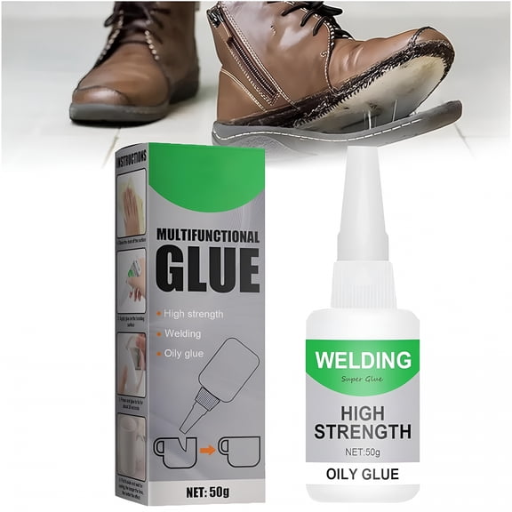 BANIRO Oily Glue,High Strength Welding Glue,Multifunctional Powerful Universal Super Glue for Fast Repair of Metal,Wood,Ceramics,Leather,Glass (1PC)