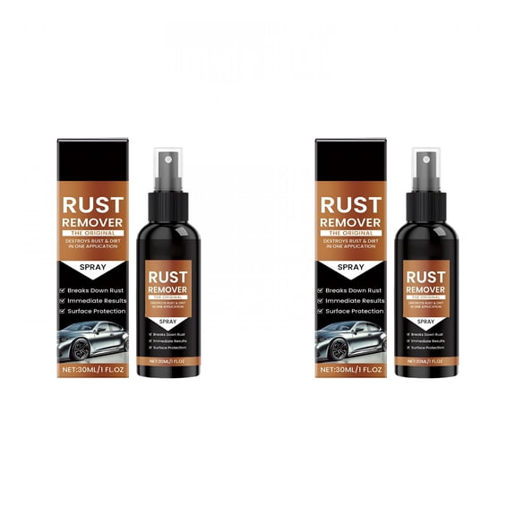 BANIRO Rust Remover Spray for Metal, Heavy Duty Rust Dissolver for Tools, Cars, Chains, Appliances, 1fl oz
