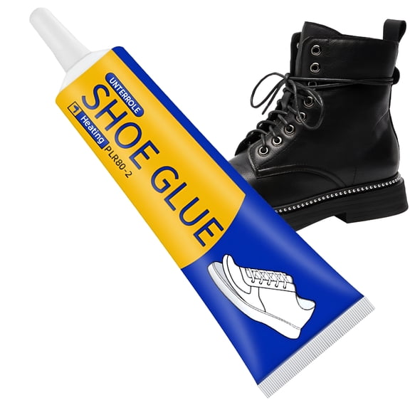 BANIRO Shoe Glue Sole Repair Glues,Heavy Duty Shoe Adhesive,Shoe Fix Glue,Waterproof,Flexible,Clear-Drying for Boots,Leather,Rubber,Canvas and More,1 Pcs,2 Oz