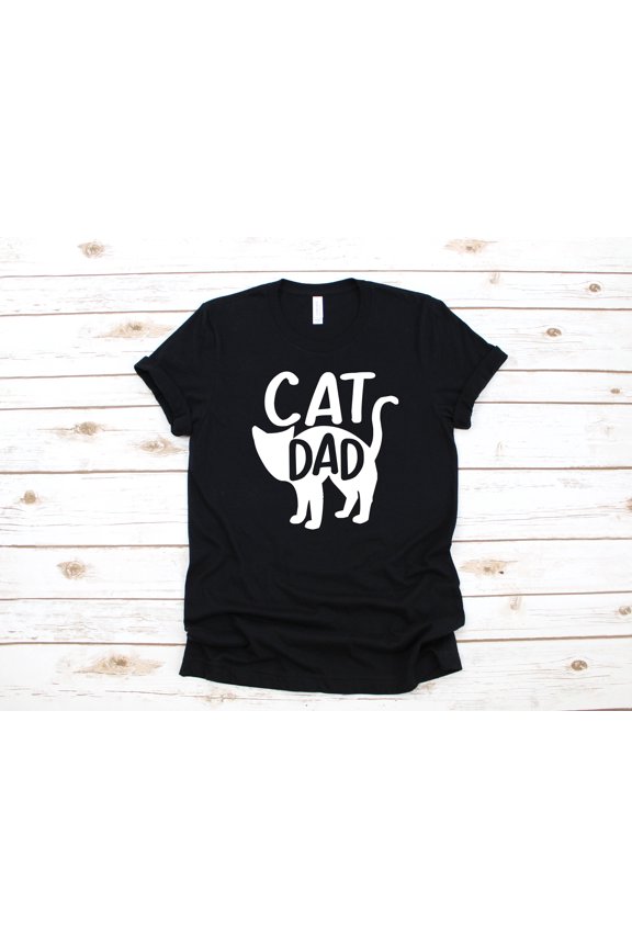 Cat Dad Fathers Day Kitten T-Shirt, Tank Top, Hoodie, Sweatshirt, Long Sleeve, Child Hoodie, Apparel Gift