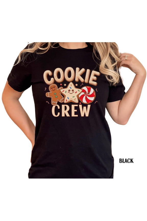 Christmas Cookie Crew Shirt, Family Christmas Shirt, Matching Group Shirt, Christmas Baking Crew Shirt, Cookie Lover Gifts, Christmas Gift