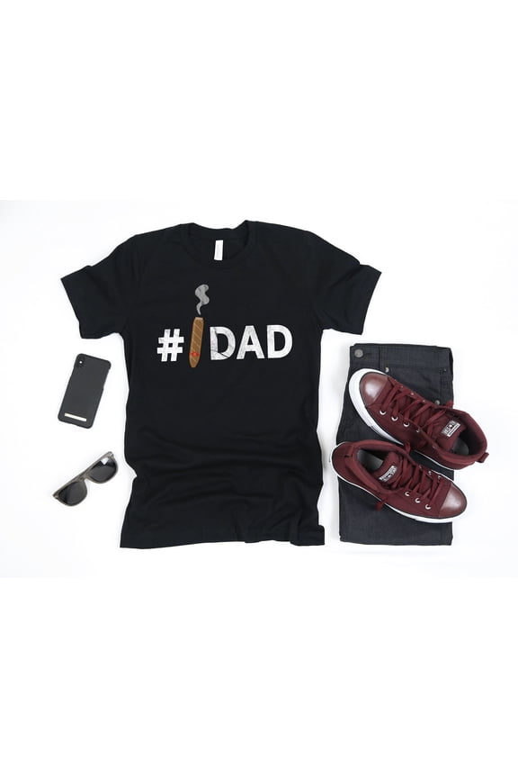 Cigar Dad Shirt, #1 Cigar Dad T-Shirt, Cigar Smoking Dads, Fathers Day, Long Sleeve, Sweatshirt, Hoodie, Tank Top