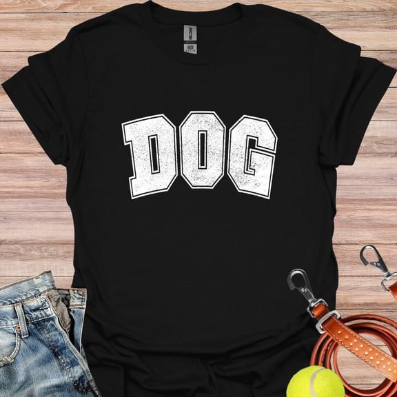 BANJOJO Collegiate Dog Shirt, Dog Slogan Shirt, Dog Mama Shirt, Dog Dad Shirt, Gift For Dog Mama, Pet Lover Shirt, Dog, Cute Dog Shirt, Dog Shirt