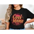 thumbnail image 1 of BANJOJO Cool Mama T-Shirt, Retro Sunset Palm Tree Graphic Tee For Moms, Mother's Day Gift Shirt, Tropical Vibes Mom Life Tee, 1 of 4