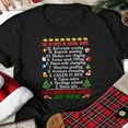 thumbnail image 1 of BANJOJO The 12 Days Of Social Work Christmas Gift T-Shirt, 1 of 4