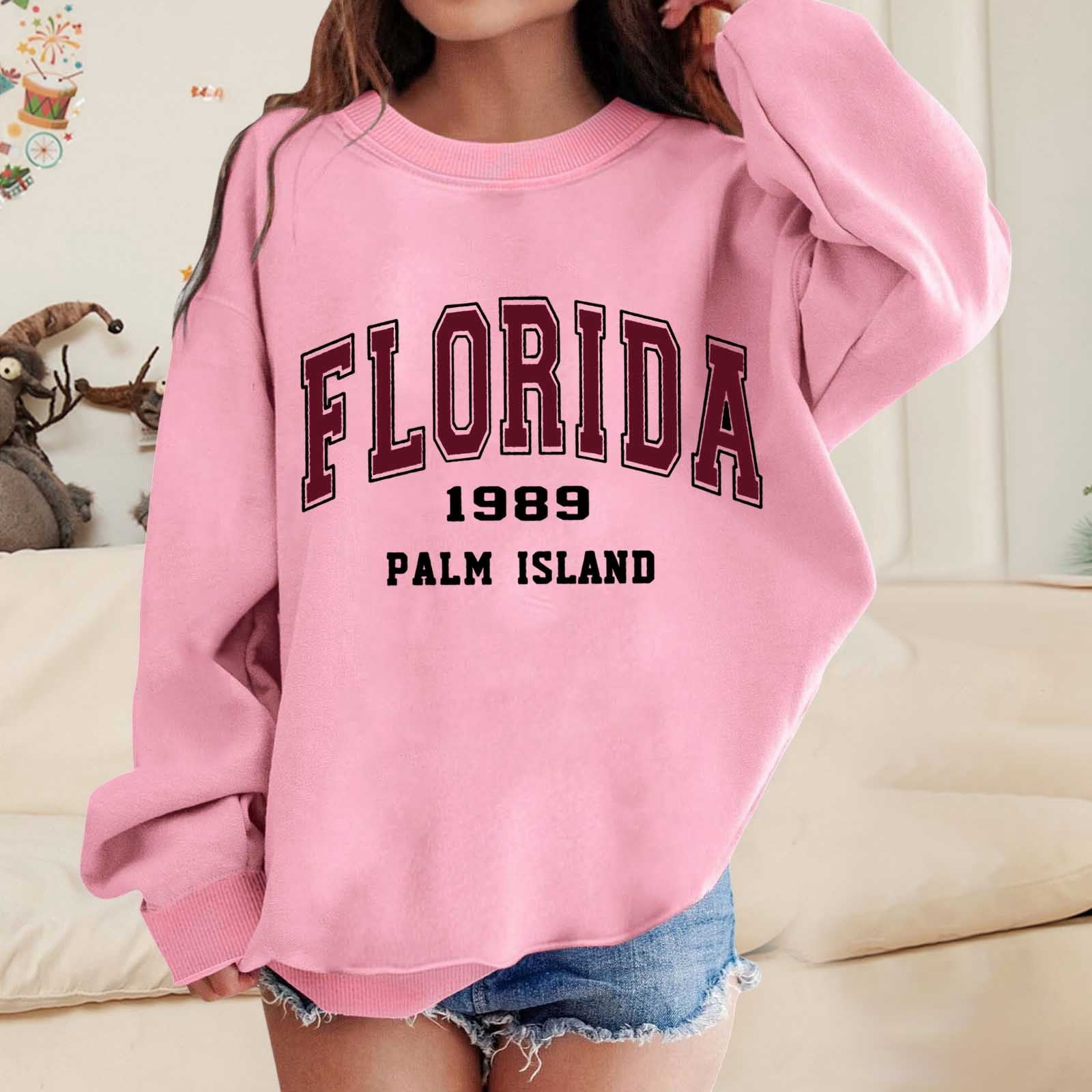 Natilene Girls White Peach Geometric Printed Hooded Sweatshirt main image 0
