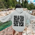 thumbnail image 1 of BAODANN God Is Still Writing Your Story Women's Letter Graphic Hoodies Athletic Hoodies for Women Womens Hoodies Women Zip up Sweatshirts Hooded Sweat Shirt for Women Woman Zip up Hoodie, 1 of 4