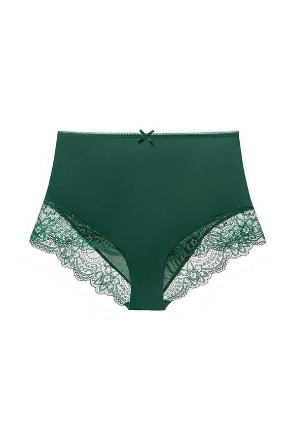 High Waisted Underwear for Women No Top Full Coverage Briefs Soft Womens Silk Couples Matching Underwear Sheer Panties Man Panties One Day Bikini Underwear Women Lace