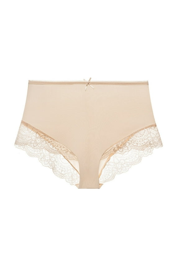 High Waisted Underwear for Women No Top Full Coverage Briefs Soft Womens Silk Lingerie Couples Matching Underwear Sheer Panties Lingerie Man Panties One Day Bikini Underwear Women Lace