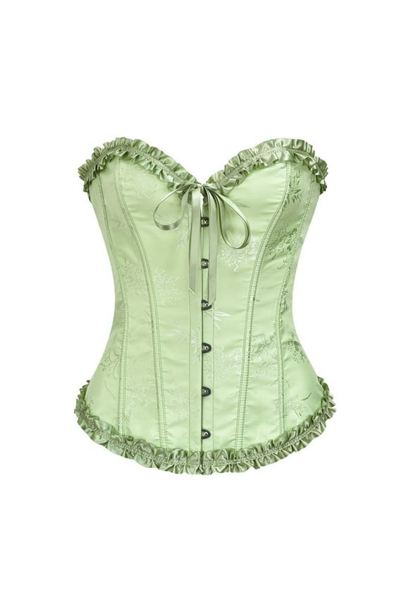 Lace Push Up Corset Top for Women Shaping Belly Control Shapewear with Gel Bone Base for Comfort Camisole for Women Waist Trainer Abdomen Padding Sweat Clincher Tummy Tight for Her