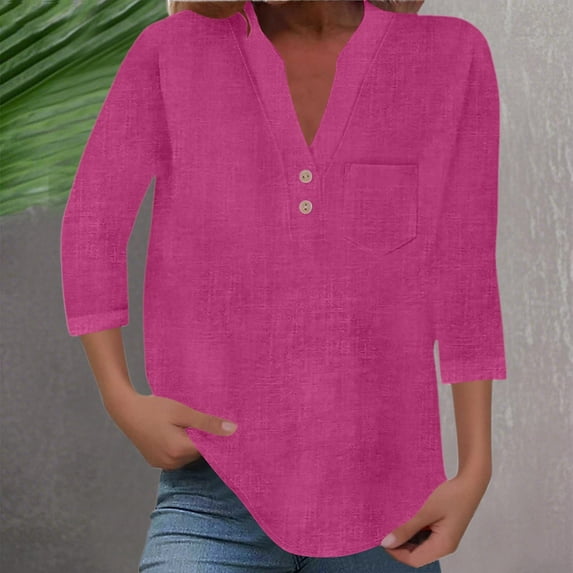 BAODANN Short Sleeve Solid Color Stand Collar Button Up Shirt with Pocket for Women Women's Tops Summer Set Shirt Women S Long Sleeve Shirts Workout Loose Tops Women Long Sleeve Fitted Shirt Women