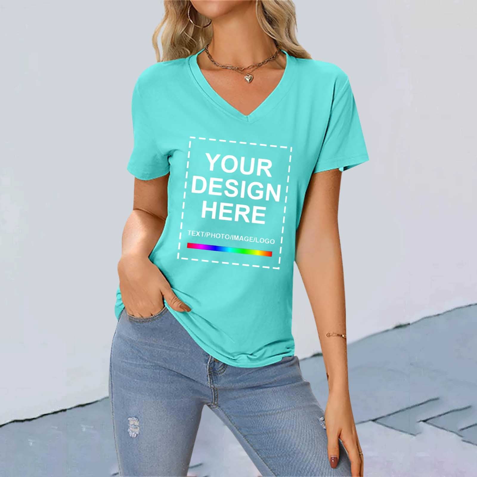 Cotton Spring Fashion Trend Casual O Neck Women's Tops 2025 T-shirt