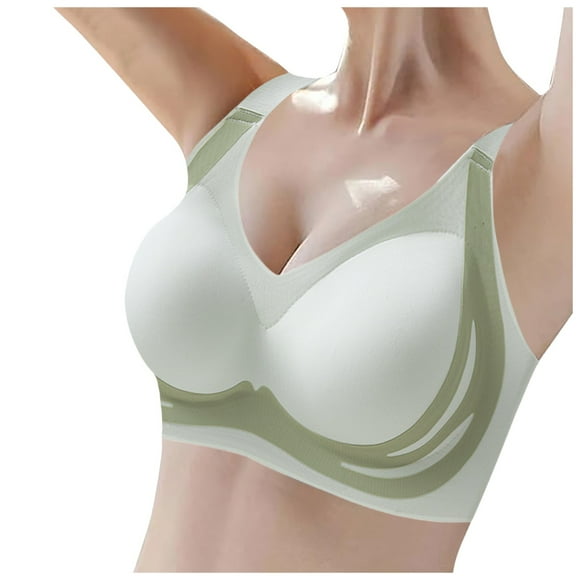 Super Fronc Doux Et Confortable Sans Armatures Soutien Gorge Push Up Pour Femme Lingerie De Sport Soutien Gorge Sans Armatures Medium Sports Bra for Women Athletic Bra for Women Bras to Wear