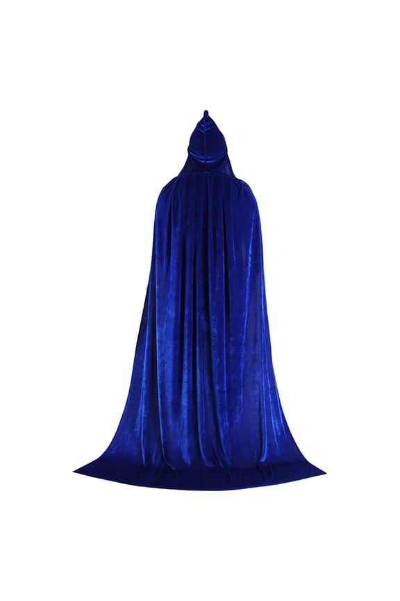 Unisex Solid Color Velvet Witch Cape Multiple Sizes Satin Lined Hoodie Scarf Southwestern Jacket Coat for Women with Hood Womens Wraps And Shawls with Buttons Evening Shawls
