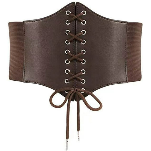 BAODANN "Vintage Women's Breathable Waist Cincher Adjustable Elastic Waistband Belt For All Leather Work Belt Comfortable Belt for Men Belt Men Stretch Belts Adjustable Men Automatic Buckle