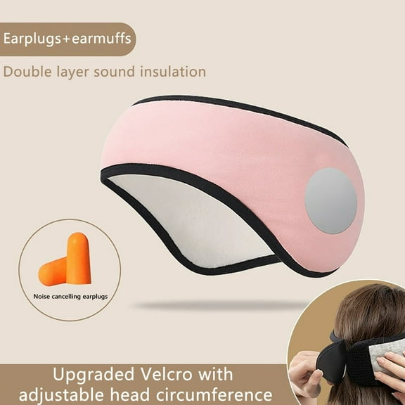 BAODANN Warm Outdoor Ear Wrap Soundproof Sleep Earmuff Headband Sleeping Noise Cancelling Ear Wrap Trapper Winter Hats for Men Thermal Hats for Women Windproof Hat Trooper Hats for Men Ear Warmer Men