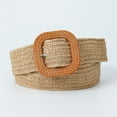 thumbnail image 1 of BAODANN Women Belt Straw Woven Elastic Stretch Wide Waist Belts For Dresses With Buckle Belt Heavy Duty Click Pack Full Grain Leather Belt for Men Sb3 Dress Belt Man Belt 32 Men Slide Belt Leather, 1 of 3