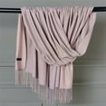 thumbnail image 1 of BAODANN Women Pashmina Scarf Soft Solid Plain Shawl Wrap Fashion Warm Neck with Fringes Silk Fashion Head Scarf Silk Head Scarf for Women Hijab Scarfs for Women Women's Scarves for Winter Sill Head, 1 of 4