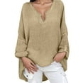 thumbnail image 1 of BAODANN Women ShirtLong SleeveCasualStylish Top Shirts Summer Sports Women and Shirts Women Fashion Shirt Women Hiking Tops Raglan Short Sleeve Shirt Women, 1 of 3