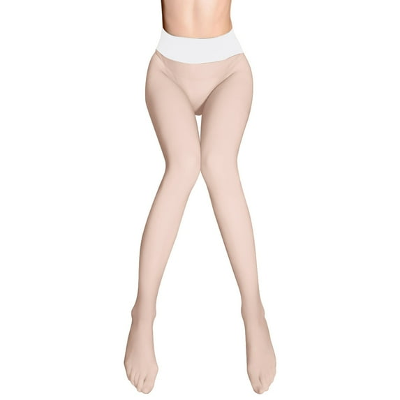 BAODANN Women's Deep Crotch Seamless Pantyhose Summer Thin Stockings Footed Leggings for Women Fishnets Women Tights plus Size Women Sheer Tights Footless Tights for Women Printed Tights